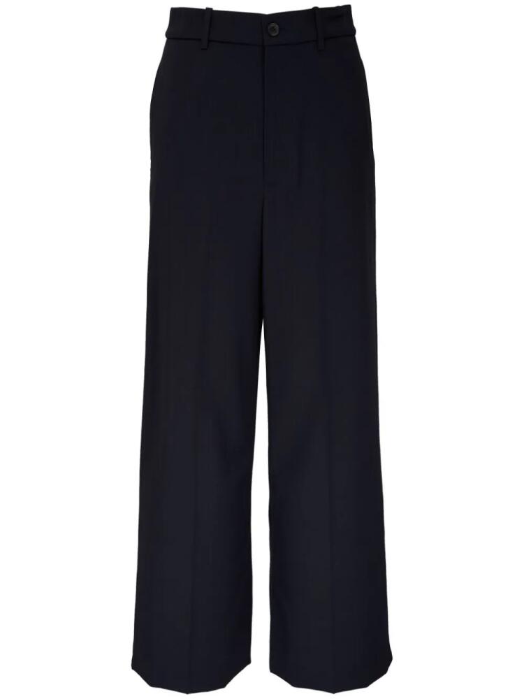 Nili Lotan Emerald stretch-wool trousers - Blue Cover