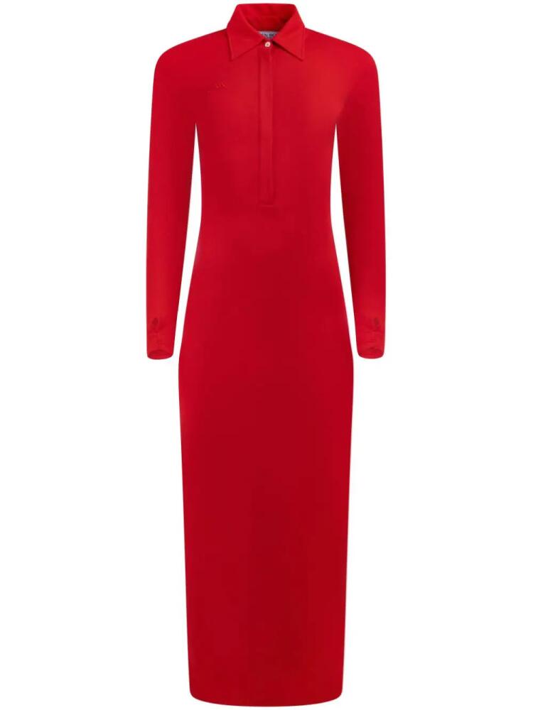 Rowen Rose jersey polo dress - Red Cover