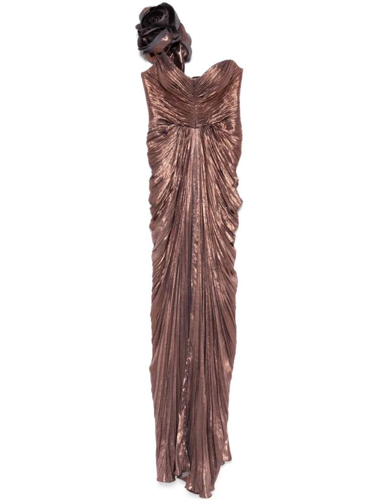 Iris Serban Lucien gown - Brown Cover