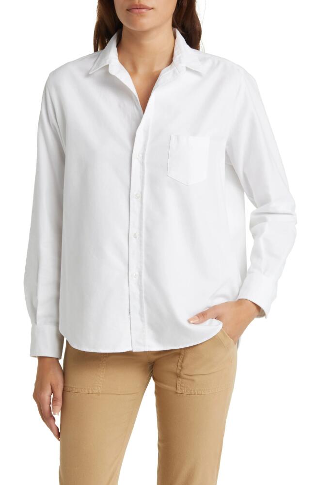 Frank & Eileen Eileen Relaxed Button-Up Shirt in White Cover