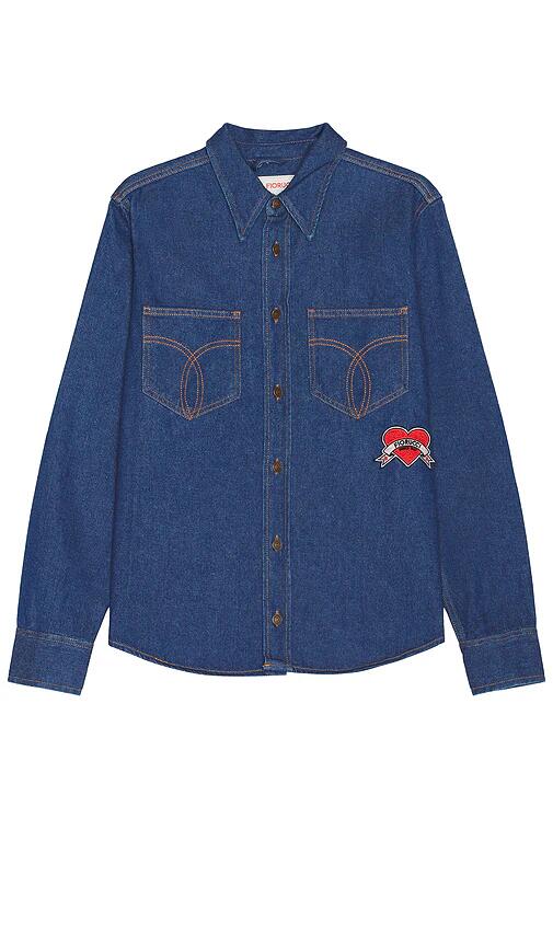 FIORUCCI Denim Shirt in Blue Cover