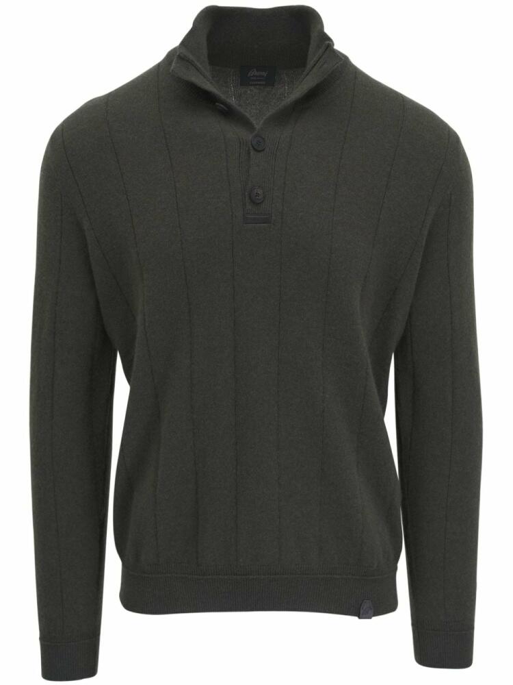 Brioni long sleeve sweater - Green Cover