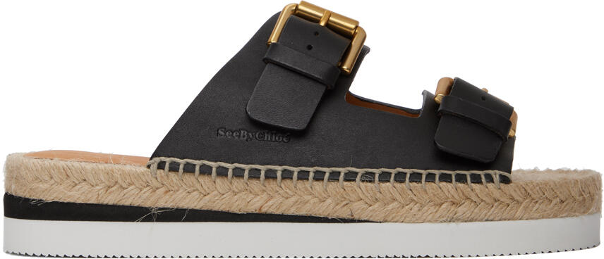 See by Chloé Black Glyn Sandals Cover