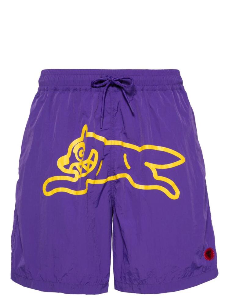 ICECREAM Running Dog swim shorts - Purple Cover