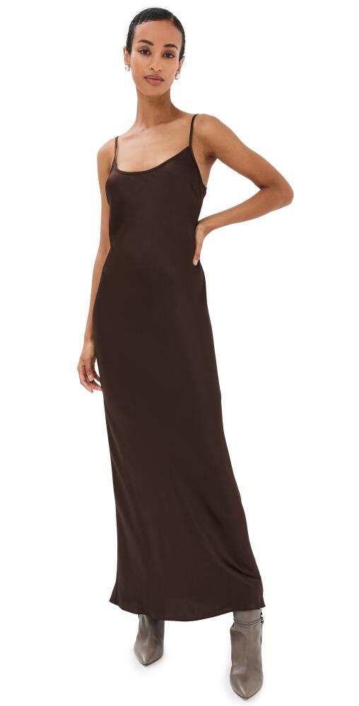 Jenni Kayne Cleo Slip Dress Chocolate Cover