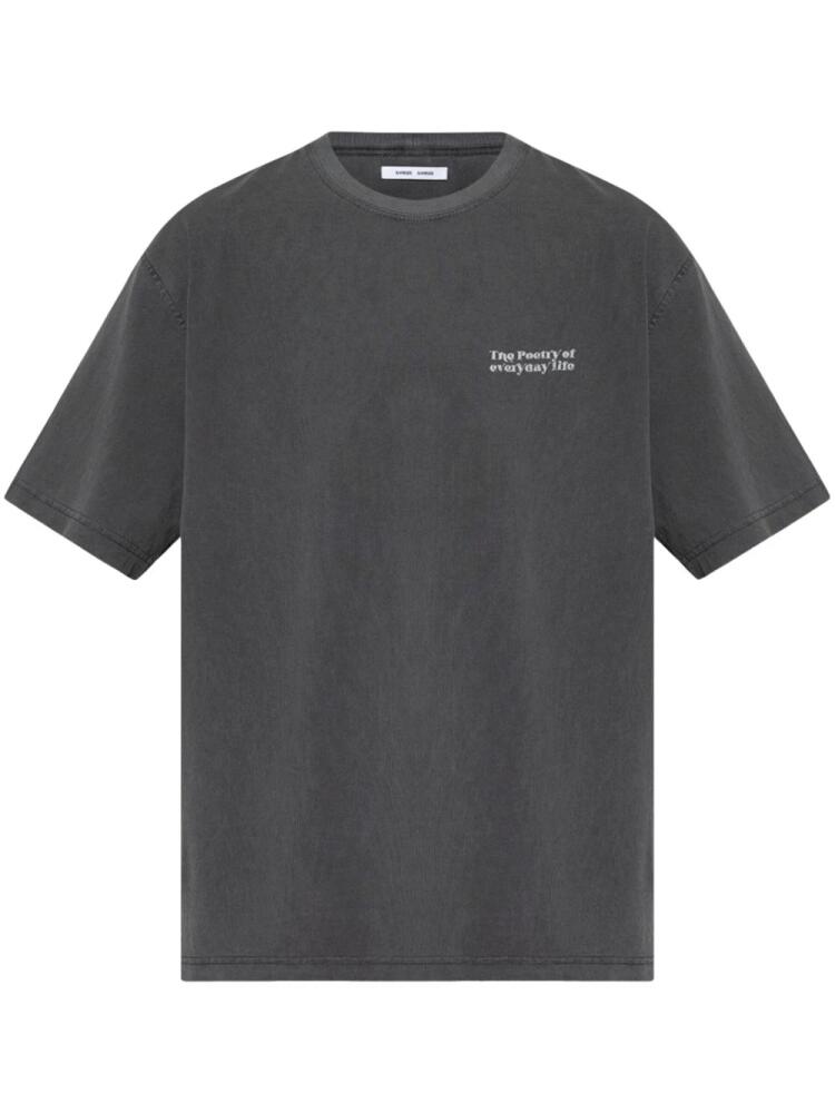 SAMSOE SAMSOE Sapoetry T-shirt - Grey Cover