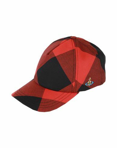 Vivienne Westwood Baseball Cap Hat Red Wool Cover