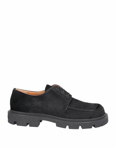 Maison Margiela Man Lace-up shoes Black Leather Cover