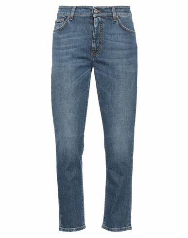 Teleria Zed Man Jeans Blue Cotton, Elastane Cover