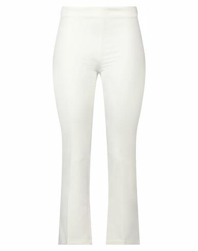 Kate By Laltramoda Woman Pants White Polyester, Elastane Cover