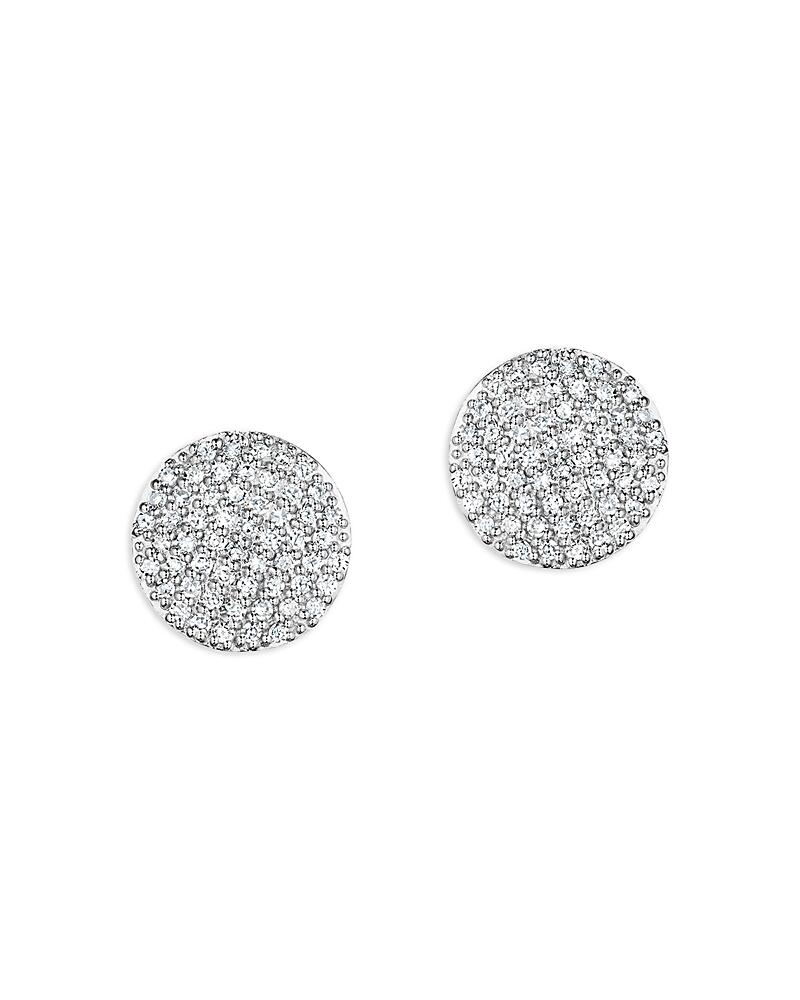 Phillips House Rhodium & 14K Yellow Gold Diamond Mini Infinity Stud Earrings Cover