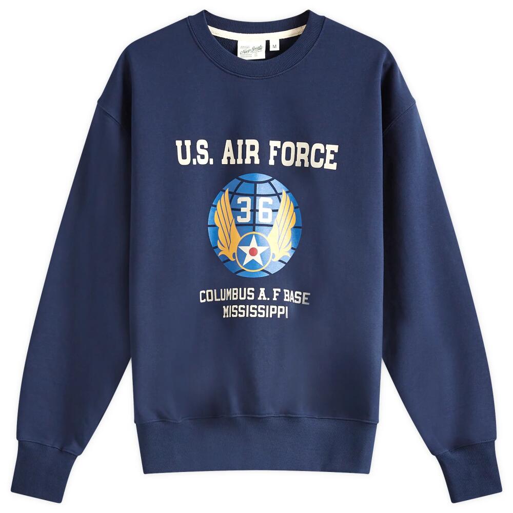 Uniform Bridge Men's A.F. 36 Sweatshirt in Navy Cover