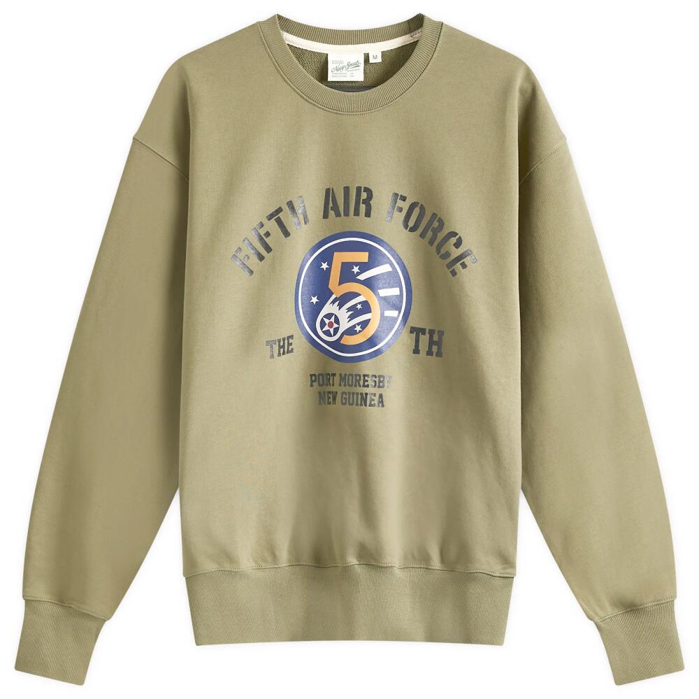 Uniform Bridge Men's 5th Air Force Sweatshirt in Olive Cover