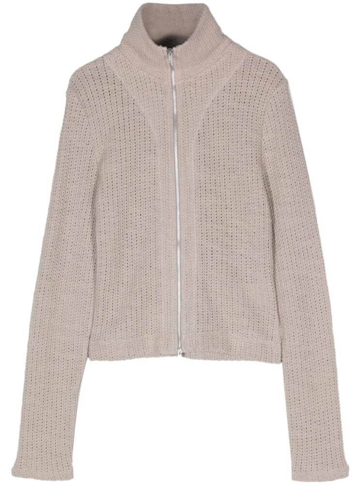 OUR LEGACY Musk Dusk rope-weave cardigan - Neutrals Cover