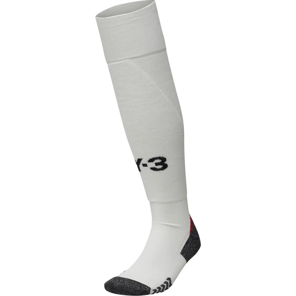 Y-3 Japan 24 Away Socks in Core White Cover