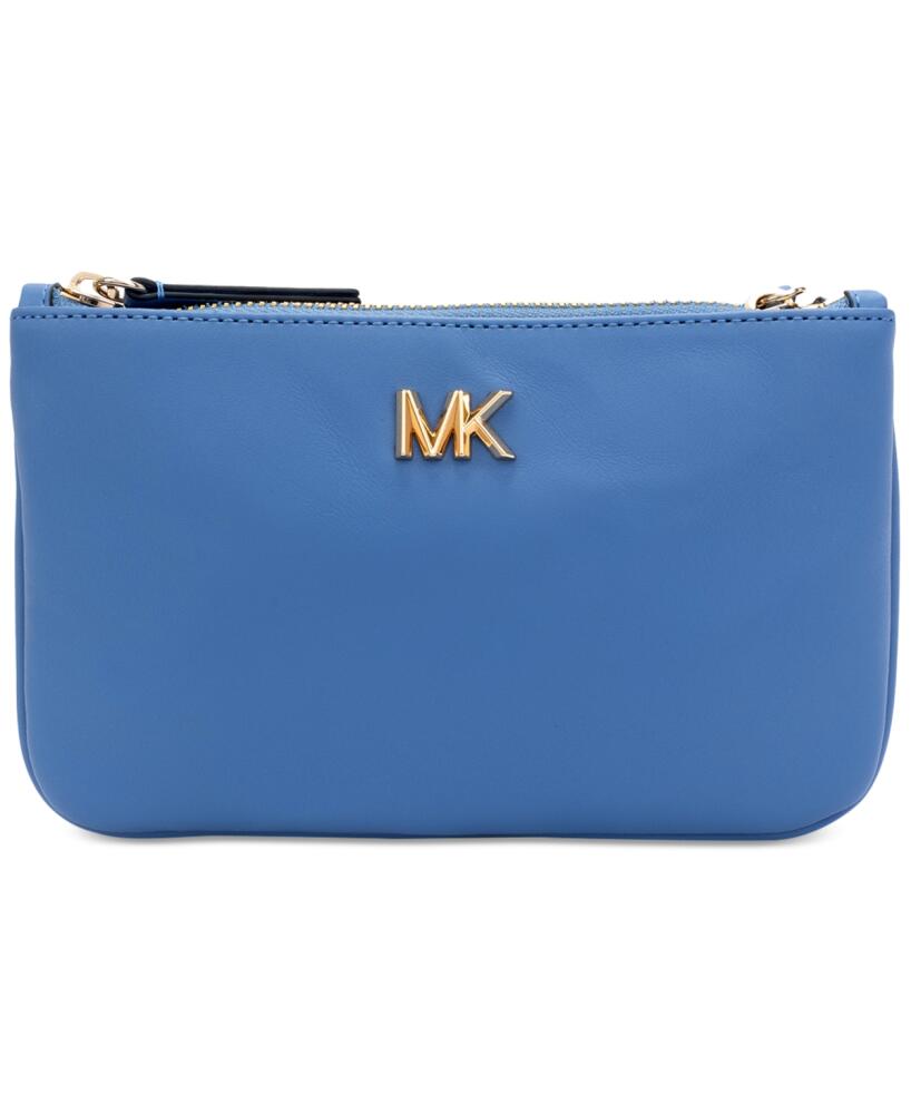 Michael Michael Kors Women's Reversible Leather Belt Bag - French Blue Cover