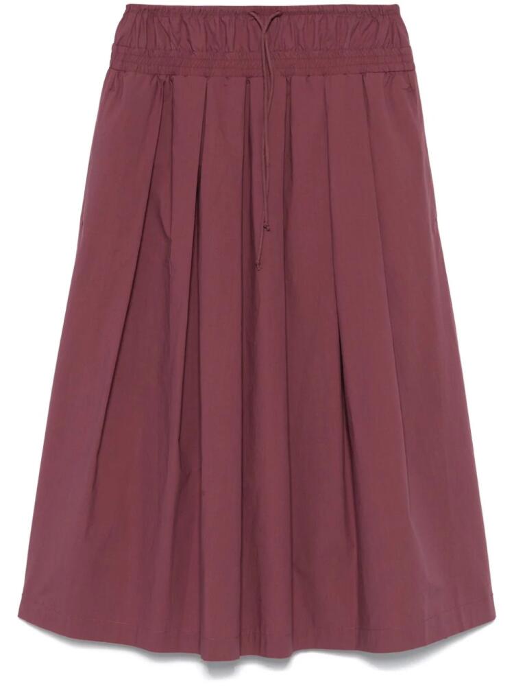 Tela pleated midi skirt - Pink Cover