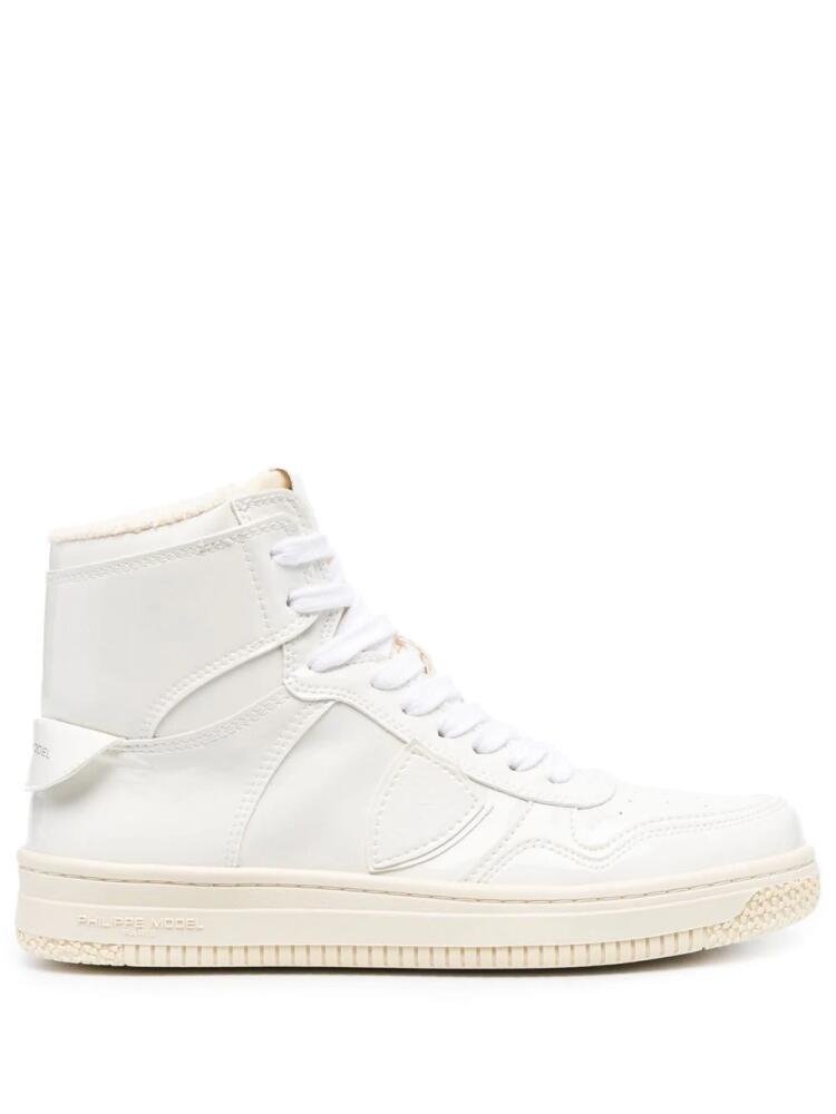 Philippe Model Paris lace-up high-top sneakers - White Cover