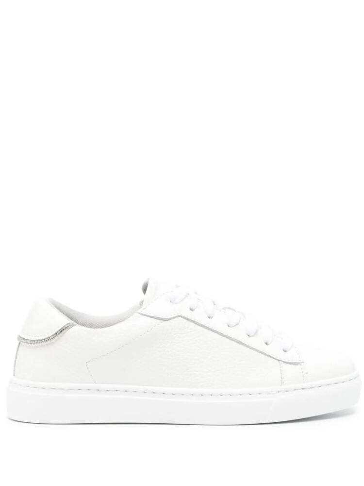 Fabiana Filippi Dalila leather sneakers - White Cover