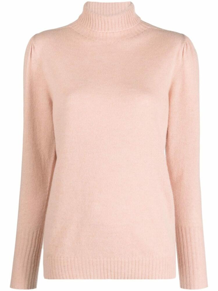 TWINSET roll-neck cashmere jumper - Pink Cover