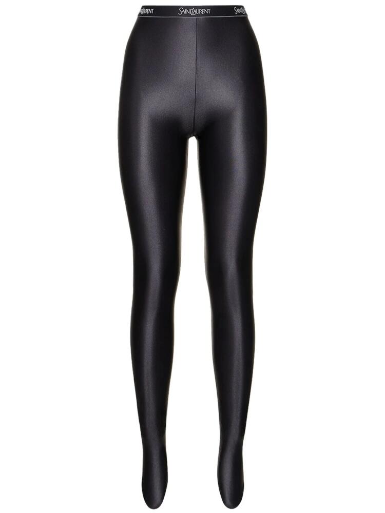 SAINT LAURENT Stretch Nylon Blend Leggings Cover