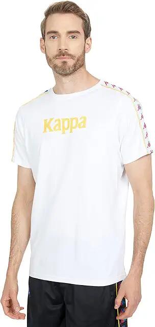 Kappa Authentic Bendoc (White/Fuchsia/Blue/Yellow Dark) Men's Clothing Cover