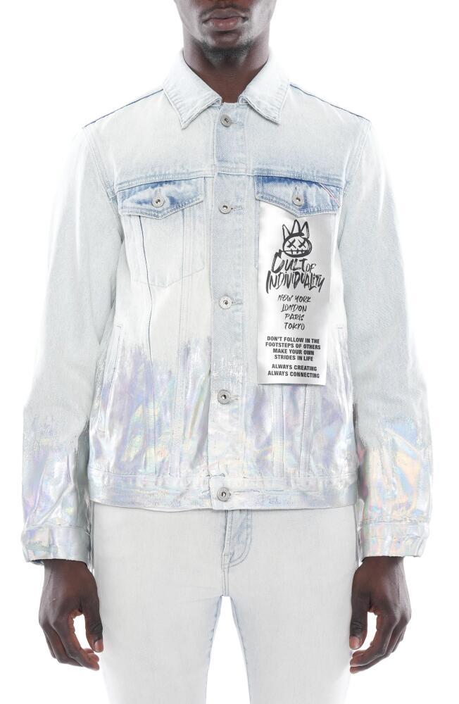 Cult of Individuality Type II Denim Jacket in Foil Cover