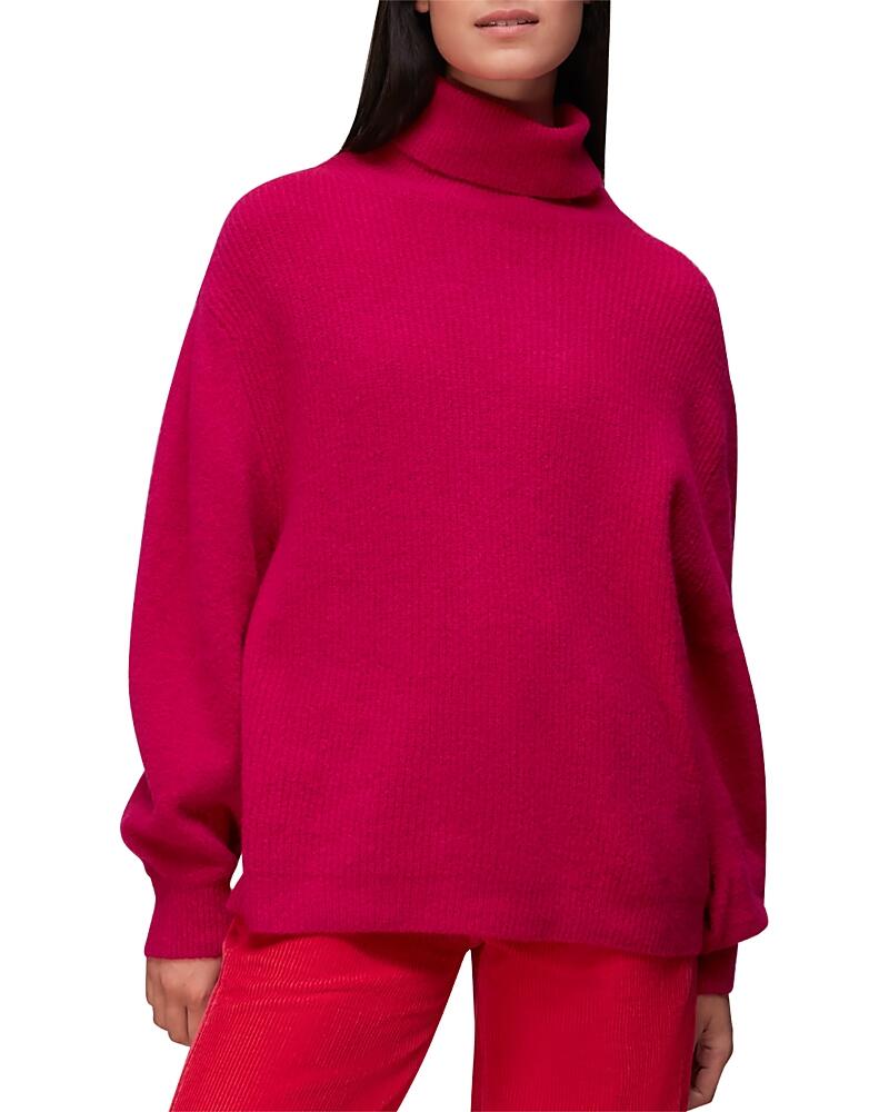 Whistles Ribbed Turtleneck Sweater Cover