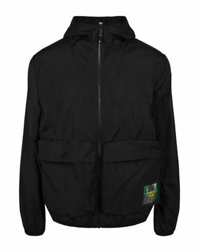 Ambush Packable Hoodie Windbreaker Man Jacket Black Polyester Cover