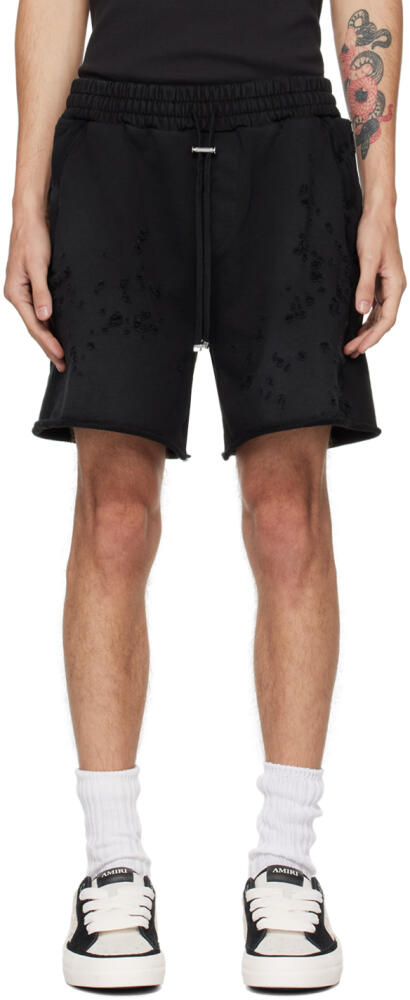 AMIRI Black 'MA' Shotgun Shorts Cover