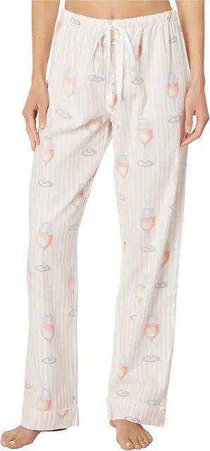 P.J. Salvage Flannel PJ Pants (Pink Mist Rose All Day) Women's Pajama Cover