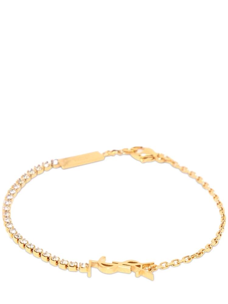 SAINT LAURENT Brass Chain Bracelet Cover