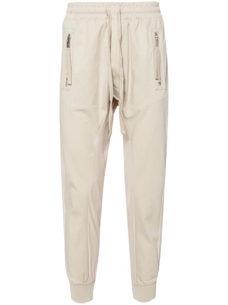 Thom Krom M ST 425 drop-crotch tapered trousers - Neutrals Cover