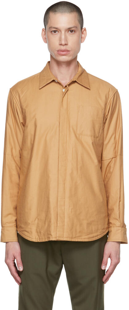 UNDERCOVER Beige Insulated Shirt Cover