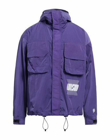 Life Sux Man Jacket Purple Polyamide Cover