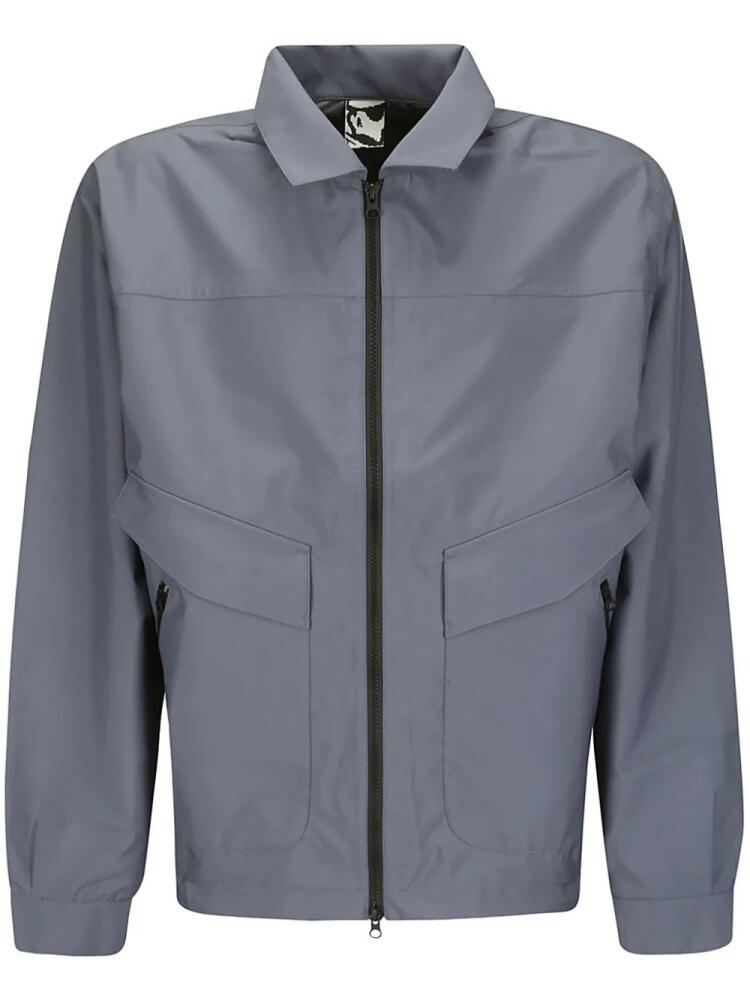 GR10K zipped long-sleeve jacket - Blue Cover