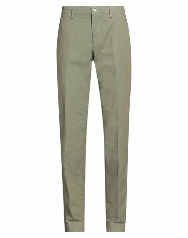 Mason's Man Pants Military green Cotton, Elastane Cover