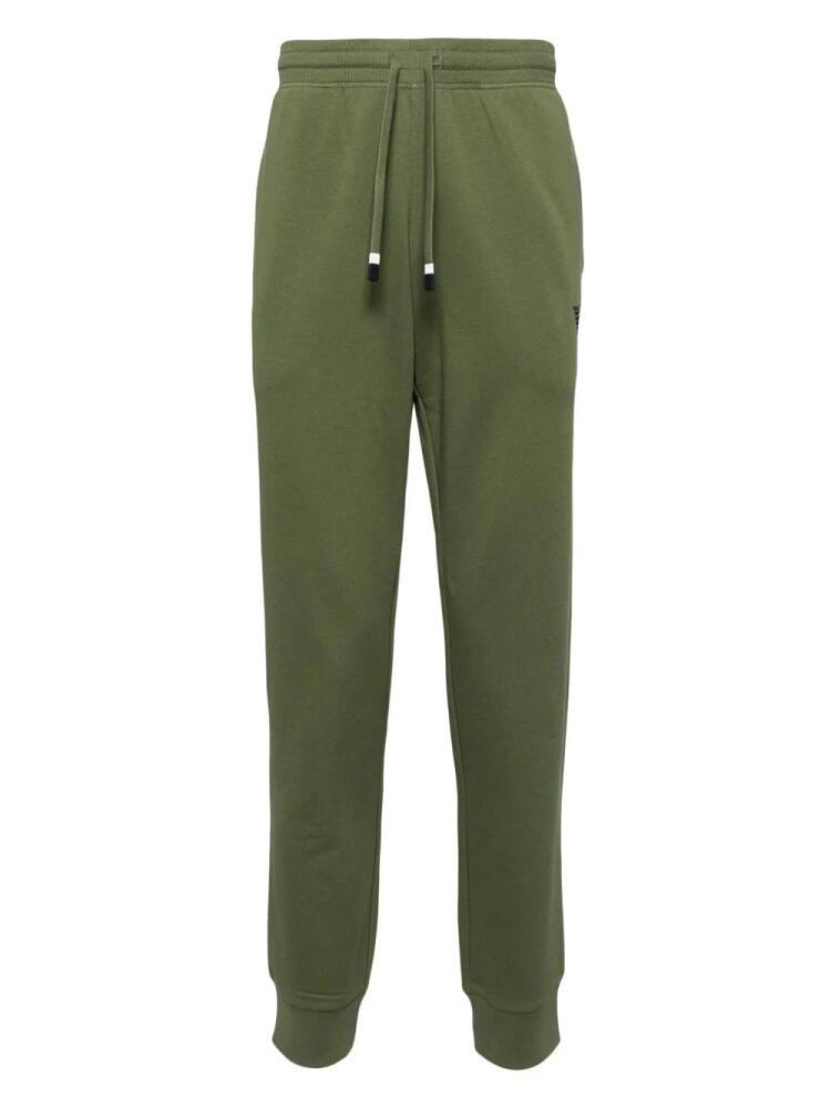 Emporio Armani double-jersey track pants - Green Cover