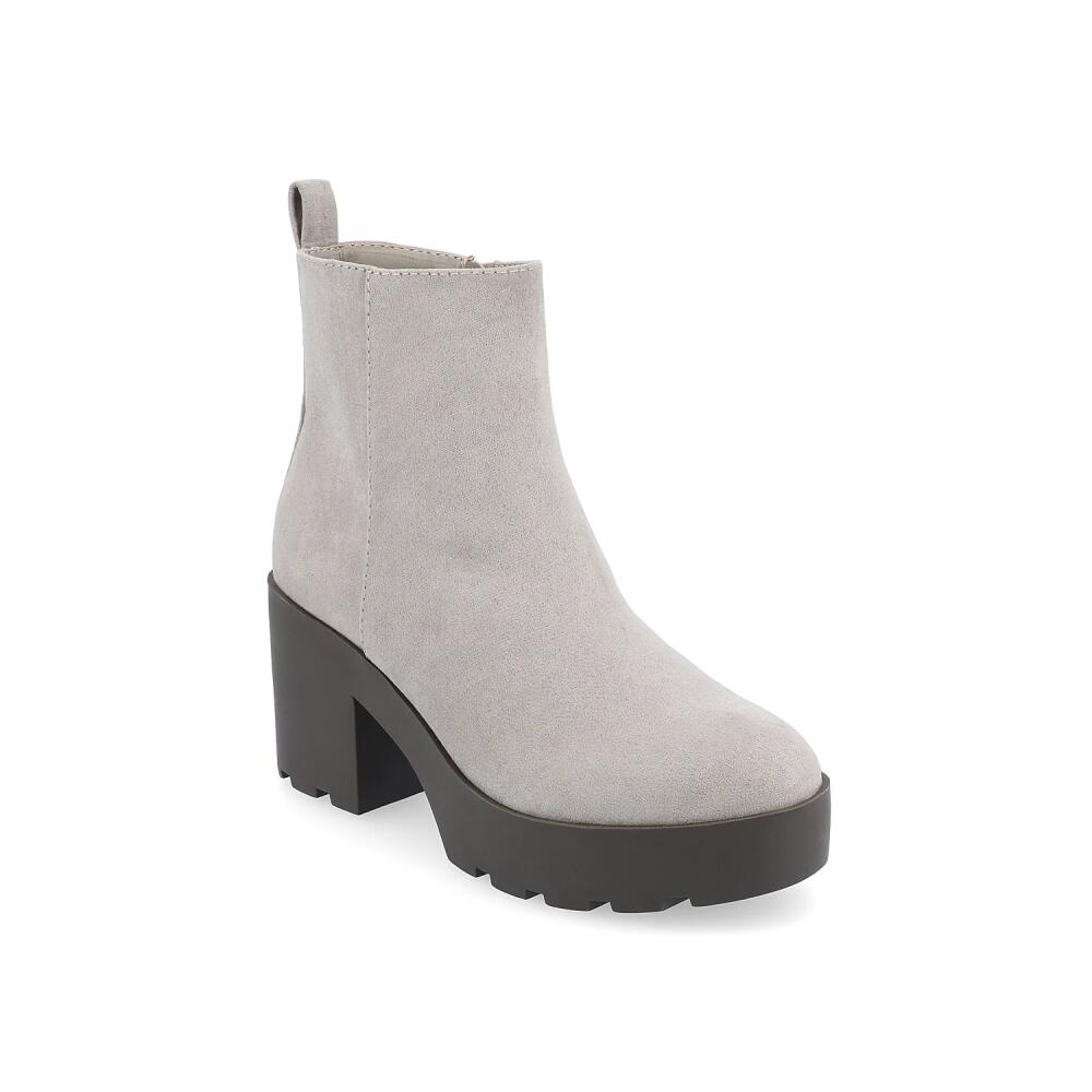 Journee Collection Cassidy Platform Bootie | Women's | Grey Cover