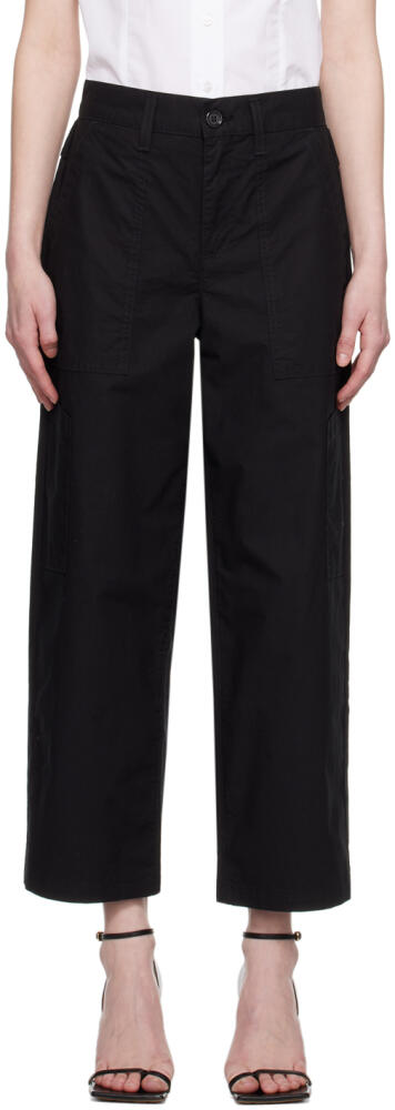 AGOLDE Black Daria Cargo Pants Cover