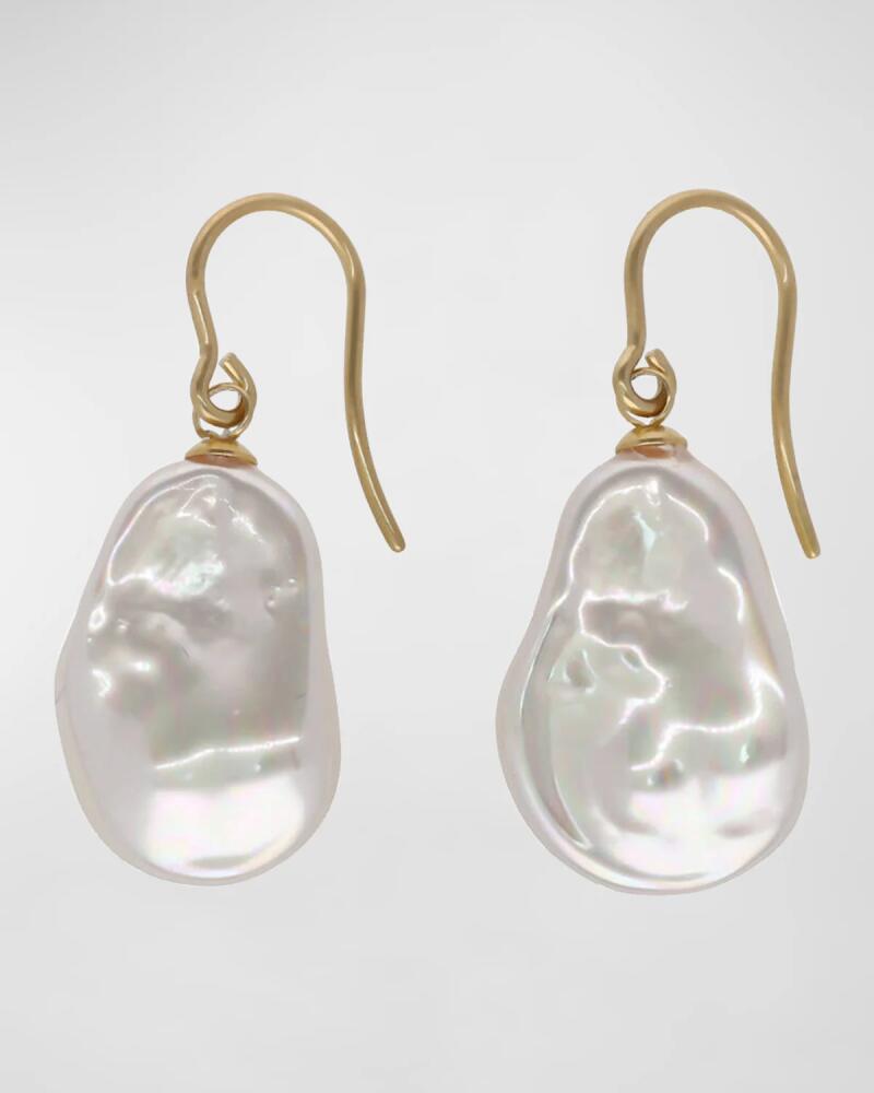 Majorica Keila Pearl on French Wire Earrings Cover