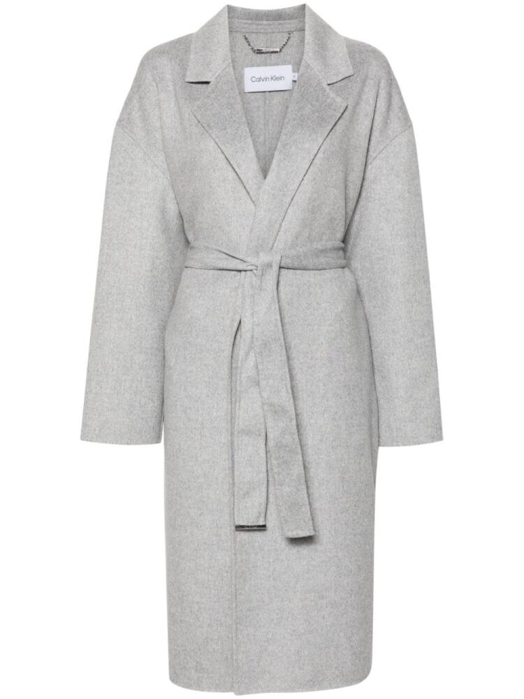 Calvin Klein mélange coat - Grey Cover