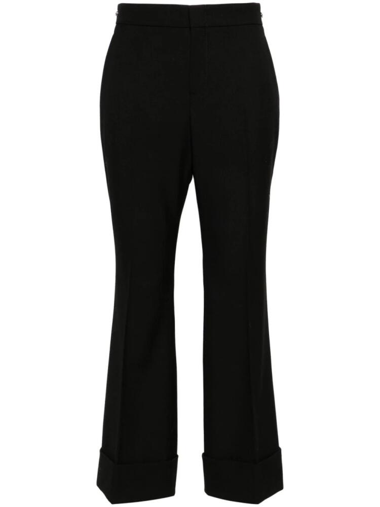 Gucci mid-rise tailored wool trousers - Black Cover