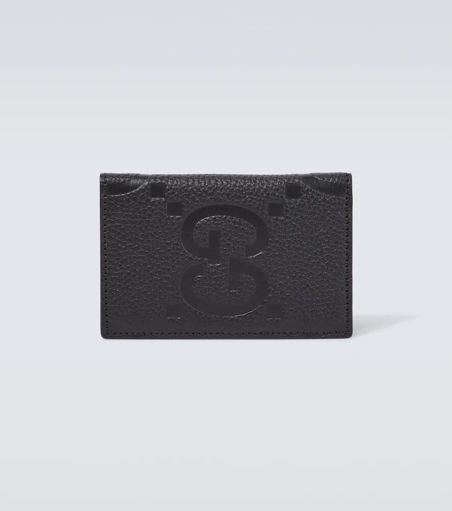 Gucci Jumbo GG leather card case Cover