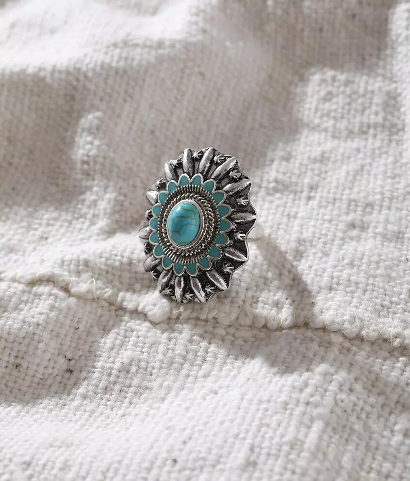 Sterling & Stitch Turquoise Stretch Ring Cover