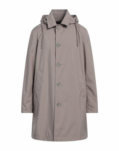 Herno Man Overcoat & Trench Coat Grey Polyester Cover