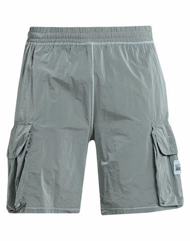 Aries Man Shorts & Bermuda Shorts Light grey Cotton Cover