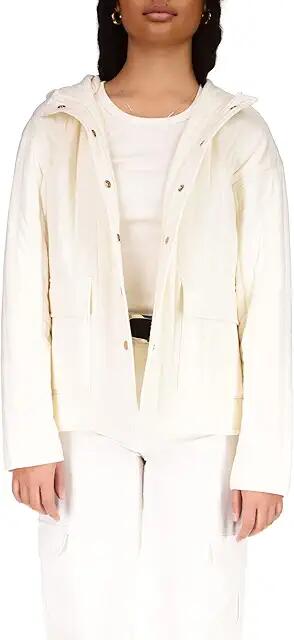 Sanctuary Quilted Nova Jacket (Creme) Women's Clothing Cover