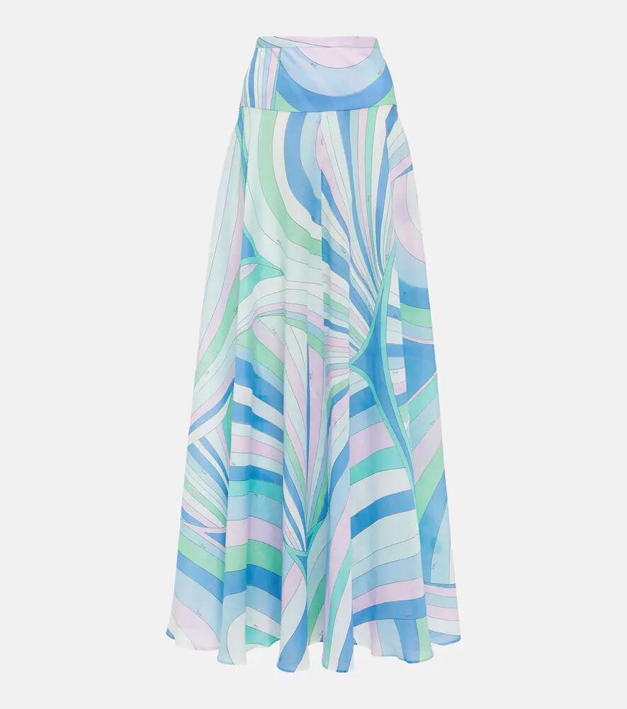 Pucci Iride cotton maxi skirt Cover