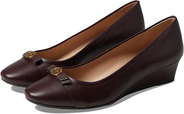 Cole Haan Malta Wedge 40 mm (Bloodstone Leather) Women's Shoes Cover